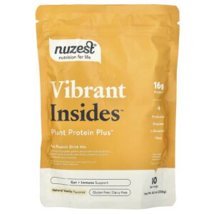 Nuzest Vibrant Insides™ Plant Protein Plus+ Natural Vanilla 8.8 oz (250 g)