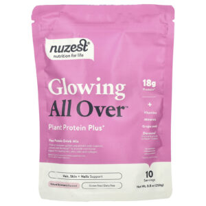 Nuzest Glowing All Over™ Plant Protein Plus+ Natural Strawberry 8.8 oz (250 g)