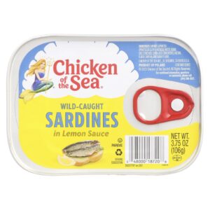 Chicken of the Sea Sardinhas Selvagens em Molho de Limão 106 g (375 oz)