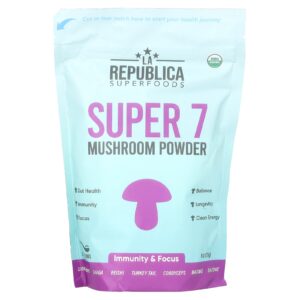 La Republica Super 7 Cogumelo em Pó 227 g (8 oz)