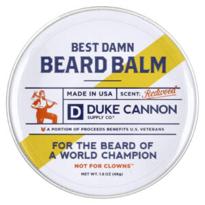 Duke Cannon Supply Co. Best Damn Beard Balm Redwood 48 g (16 oz)