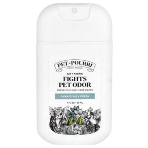 Poo-Pourri Pet-Pourri™ Ambientador para Animais de Estimação Ar + Tecido Pawsitively Fresco 30 ml (1 fl oz)