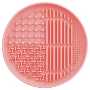 J.Cat Beauty Sili Pad Limpador de Silicone para Pincéis de Maquiagem BR33 Rosa 1 Unidade
