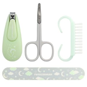 Tweezerman Kit de Manicure para Bebês Kit com 4 Produtos