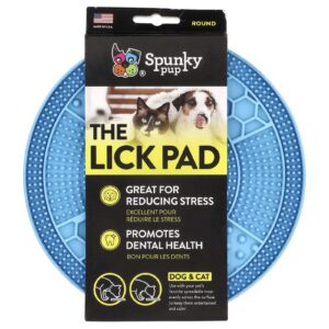 Spunky Pup The Lick Pad Cães e Gatos Redondo 1 Unidade