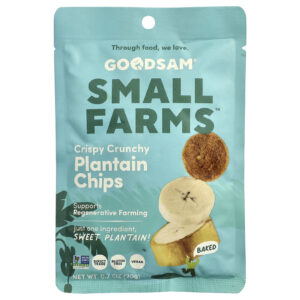 GoodSam Pequenas Farms™ Chips Crocantes e Crocantes Banana 20 g (07 oz)