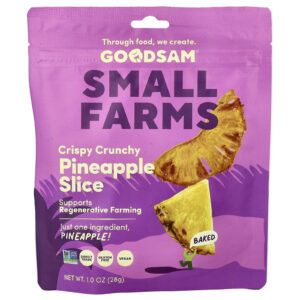 GoodSam Pequenas Farms™ Fatia de Abacaxi Crocante e Crocante 28 g (1 oz)