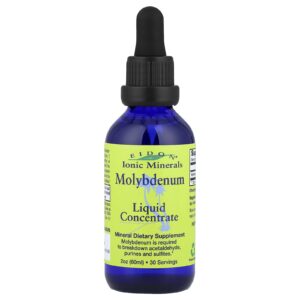 Eidon Ionic Minerals Molibdênio Concentrado Líquido 60 ml (2 oz)
