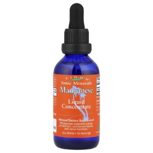 Eidon Ionic Minerals Manganês Concentrado Líquido 60 ml (2 oz)