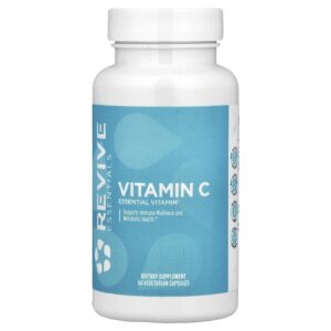Revive Vitamina C 1 g 60 Cápsulas Vegetarianas (05 g por Cápsula)