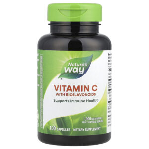 Natures Way Vitamina C com Bioflavonoides 100 Cápsulas