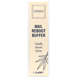 Onsen Secret Nail Reboot Buffer Conjunto de 3 Unidades
