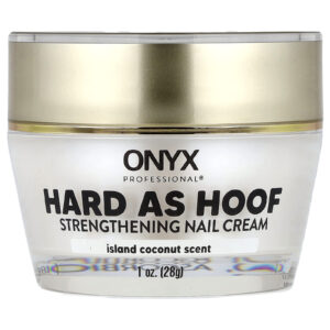 Onyx Professional Hard As Hoof Creme para Unhas Fortalecedor Coco da Ilha 28 g (1 oz)