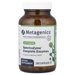 Metagenics Enzimas Completas SpectraZyme® 180 Cápsulas