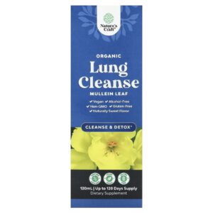 Natures Craft Limpeza Orgânica dos Pulmões 120 ml
