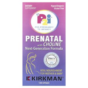 Kirkman Labs Prenatal with Choline 120 Capsules