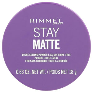 Rimmel London Stay Matte Loose Setting Powder 001 Transparent 0.63 oz (18 g)