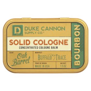 Duke Cannon Supply Co. Colônia Sólida Bourbon Barril de Carvalho 15 oz