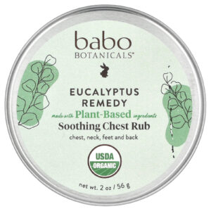 Babo Botanicals Eucalyptus Remedy Esfoliante Suavizante para o Peito 56 g (2 oz)