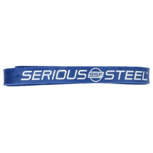 Serious Steel Fitness Faixa de Resistência de 32 polegadas N.º 3 Azul 1 Unidade