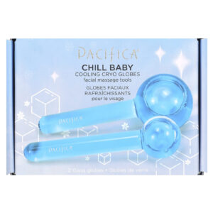 Pacifica Chill Baby Globo Criogênico Refrescante 2 globos de vidro