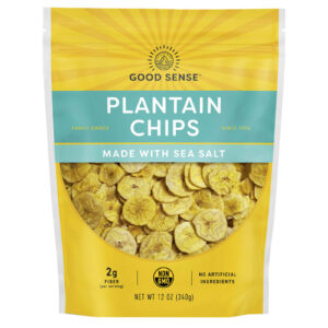 Good Sense Chips de Plátano Com Sal Marinho 340 g (12 oz)