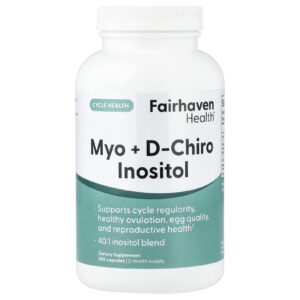 Fairhaven Health Myo + D-Chiro Inositol 240 Cápsulas