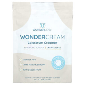 Wondercow Wonder Cream Creme de Colostro Sem Açúcar 110 g (388 oz)
