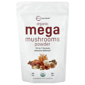 Micro Ingredients Mega Mushrooms Orgânicos em Pó 284 g (10 oz)