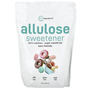 Micro Ingredients Adoçante de Allulose 1.361 g (3 lb)