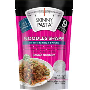 Skinny Pasta Forma de Noodles Konjac 270 g (952 oz)
