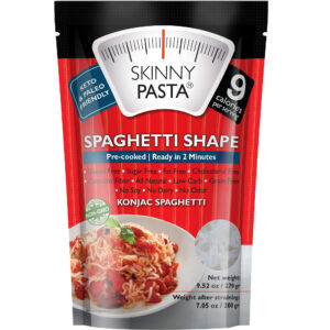 Skinny Pasta Formato de Espaguete Konjac 270 g (952 oz)