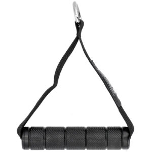 Serious Steel Fitness Nylon D-Handle Preto 1 Unidade