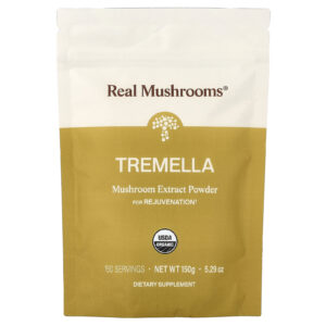 Real Mushrooms Tremella Extrato de Cogumelo em Pó 150 g (529 oz)