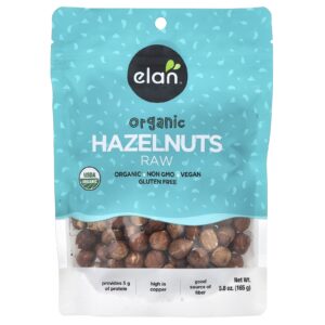 Elan Avelãs Orgânicas Cruas 165 g (58 oz)