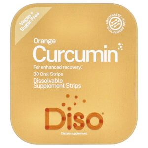 Diso Curcumina Laranja 30 Tiras Orais