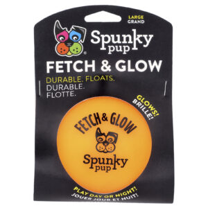 Spunky Pup Fetch & Glow Bola Grande 1 Brinquedo