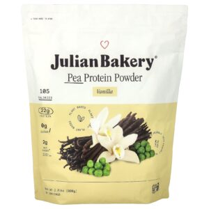 Julian Bakery Proteína em Pó de Ervilha Baunilha 900 g (201 lb)