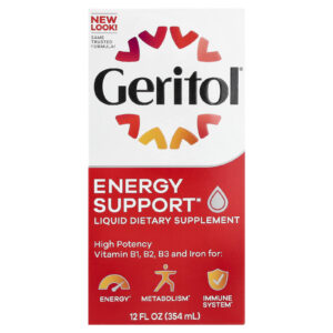 Geritol Suplemento Líquido para Suporte Energético 354 ml (12 fl oz)