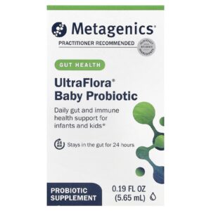 Metagenics UltraFlora® Probiótico para Bebês 565 ml (019 fl oz)
