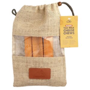 peaksNpaws Cápsulas Mastigáveis de Queijo de Iaque Para Cães Abóbora 3 Cápsulas Mastigáveis 105 oz