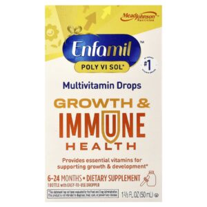 Enfamil Poly Vi Sol® Multivitamínico em Gotas 6 a 24 Meses 50 ml (1 2/3 fl oz)