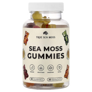 True Sea Moss Gomas de Musgo Marinho 60 Gomas