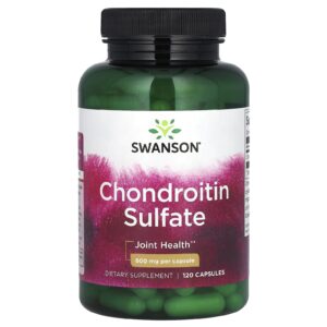 Swanson Sulfato de Condroitina 600 mg 120 Cápsulas