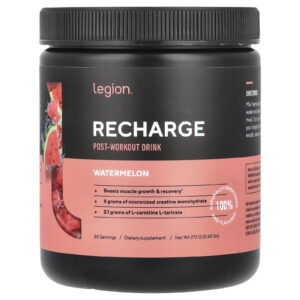 Legion Athletics Recharge Bebida Pós-Treino Melancia 273 g (06 lb)