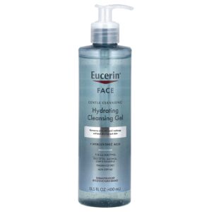 Eucerin Gel de Limpeza Hidratante Rosto Sem Perfume 400 ml (135 fl oz)