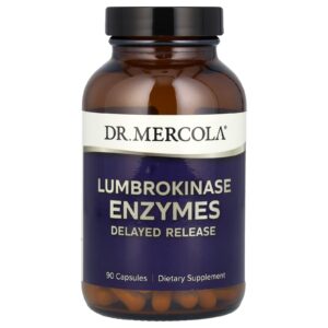 Dr. Mercola Enzimas de Lumbroquinase 90 Cápsulas