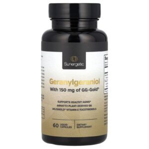 Sunergetic Geranylgeraniol 60 Cápsulas Líquidas