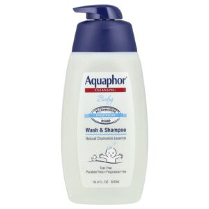 Aquaphor Bebê Sabonete e Shampoo Sem Perfume 500 ml (169 fl oz)