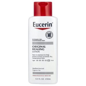 Eucerin Loção Healing Original Sem Perfume 250 ml (84 fl oz)